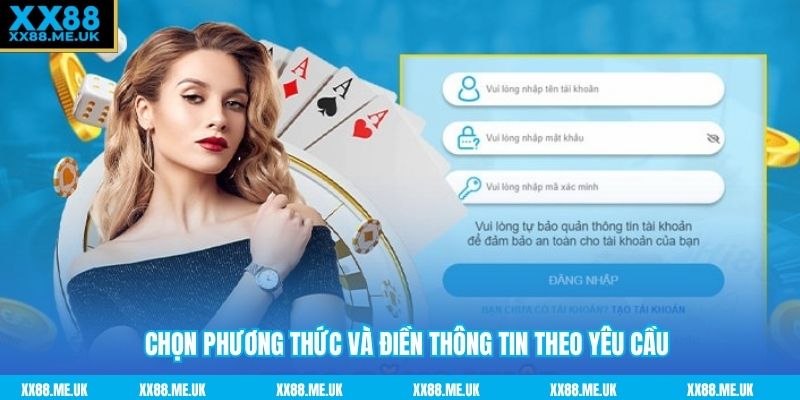 Người chơi cần nắm rõ quy trình đăng nhập XX88
